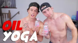 OIL YOGA with JORDAN | AbsolutelyBlake