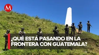 Así se ve la frontera de Guatemala con México tras la presencia del cártel De Sinaloa