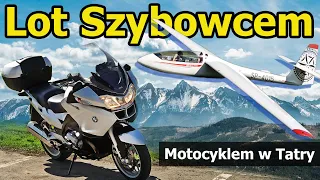 Lot Szybowcem za wyciągarką. Widokowe drogi motocyklem. Oraz najwyżej położona droga w Polsce.