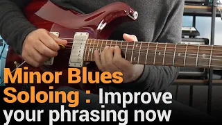 Minor Blues Soloing Lesson Preview - Theguitarlab.net -
