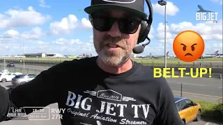 JERRY’s SEATBELT RANT 😂 (AND PLANES)
