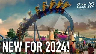 Busch Gardens Tampa Announces a First for North America: Phoenix Rising, New Coaster in 2024!