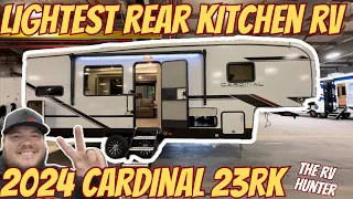 2024 Cardinal 23RK | Lightest Rear Kitchen RV!?