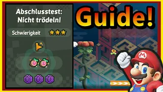 100% Guide! "Nicht trödeln!" Alle 10er Blumenmünzen/Wundersamen/Secret Ziel - Mario Bros Wonder