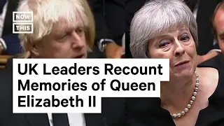 Theresa May, Boris Johnson, & Keir Starmer Remember Queen Elizabeth II