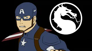 What if Captain America was in Mortal Kombat? (Animation)