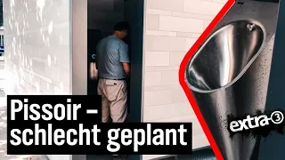 Realer Irrsinn: Pissoir auf dem Leopold-Platz in Berlin | extra 3 | NDR