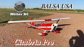 Balsa USA Citabria Pro evening sortie.