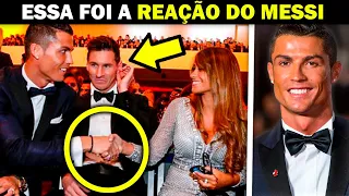 CR7 Pegou na Mão de Antonella e Messi ficou com Ciúmes. Veja Reação do Craque