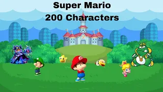 200 Mario Characters