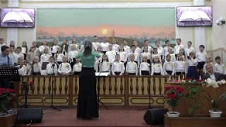 Поет детский хор. г. Измаил. Рождество 2019.2