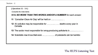 01 11 2017  IELTS LISTENING PRACTICE TEST 2017 WITH ANSWERS