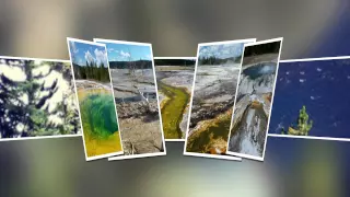 Yellowstone National Park - США Йеллоустоун.