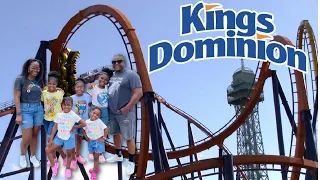 Family Vlog: First time at Kings Dominion with the Doves😂‼️