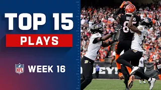 Top 15 Plays of Week 16 | NFL 2021 Highlights