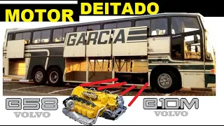 Famoso Volvo Motor Deitado B58 e B10M