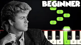 Last Christmas - Wham! | BEGINNER PIANO TUTORIAL + SHEET MUSIC by Betacustic