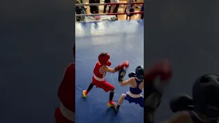 Boxing training progress