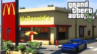 Buying a McDonalds Franchise! GTA 5 Real Hood Life 2 #199