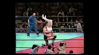 1987 04 05 Tenryu & Tsuruta vs Teranishi & Yatsu