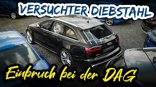 Auto Mafia schlägt zu!? | Versuchter Diebstahl bei der DAG | 70k RS6 zerstört?! | Autohändler Alltag