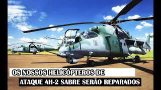 Os Nossos Helicópteros De Ataque AH-2 Sabre Serão Reparados