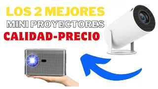 ✔️ Los 2 MEJORES MINI PROYECTORES PORTÁTILES para MÓVILES 📱 baratos y calidad precio en AMAZON 💥