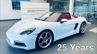 The 2021 Porsche 718 Boxster 25 Years | 1 of 1250 | Porsche Exclusive Manufaktur