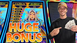 INCREDIBLE BONUS On A Butterfly Rise Slot Machine At Coushatta Casino Resort!