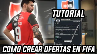 TUTORIAL  Como CREAR OFERTA de TRANSFERENCIA en MODO CARRERA