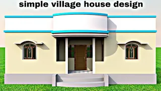 simple two bedrooms village house plans by prems home plan | गांव के लिए लाजबाब मकान का नक्शा