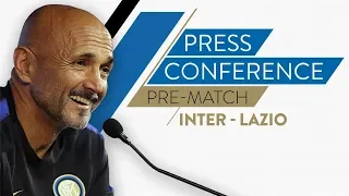 INTER vs LAZIO | Luciano Spalletti Pre-Match Press Conference LIVE 🎙⚫🔵