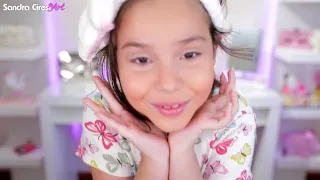 Tutorial de Maquillaje de Niña 😅 Mi Sobrina Mia 😍 Sandra Cires Vlog