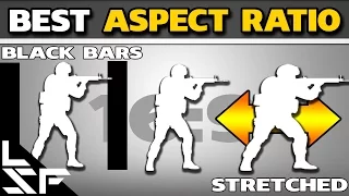 BEST ASPECT RATIO | 16:9 VS 4:3 STRETCHED VS BLACK BARS - CS:GO Guide