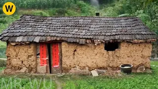 Unable to pay the debt, the man renovated the old house in the countryside to take care his wife