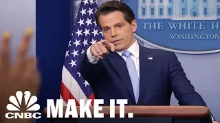 Post ‘New Yorker’ Rant, This Video Of Scaramucci On Choosing Your Words Is Amazing | CNBC Make It.