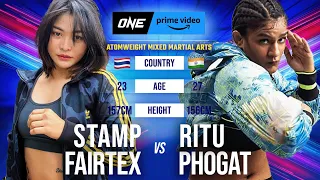 A Striking Phenom SUBMITTED A Wrestling Sensation | Stamp vs. Phogat