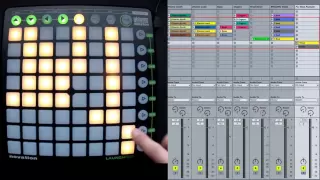 Ableton Launchpad Tutorial - How To Play - Sessions