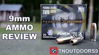 AMMO REVIEW:  9mm Federal PUNCH JHP