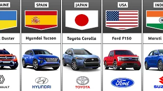 Most Popular Car In Different Countries |  Best Selling Cars In Different Countries