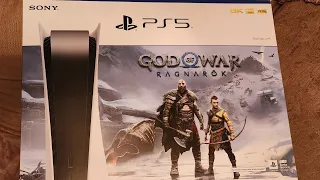 Unboxing PlayStation 5 God of War from Costco