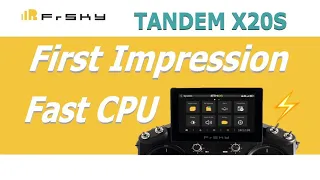 #First #Impression #RC #Quick #CPU #FrSky Tandem X20s Transmitter