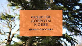 Ретрит по доброте к себе – 3–1