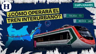 ¿Cuándo se inaugurará y cómo funcionará el Tren Interurbano México-Toluca? | Te lo explicamos