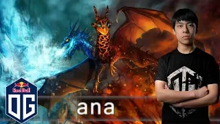 OG.ana Jakiro Gameplay - Unranked Match - OG Dota 2.