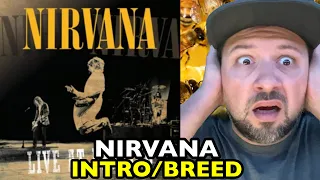 NIRVANA Intro / Breed LIVE AT READING | REACTION