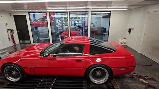 1990 ZR-1 dyno (402ci)