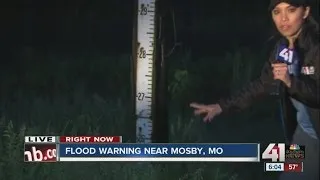 Flood Warning near Mosby, Mo