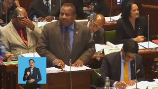 Fijian Minister for Defence delivers ministerial statement