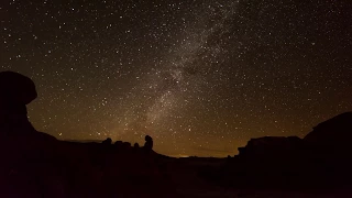 Geminid Meteor Shower 2017 4k Time-lapse (3 nights)